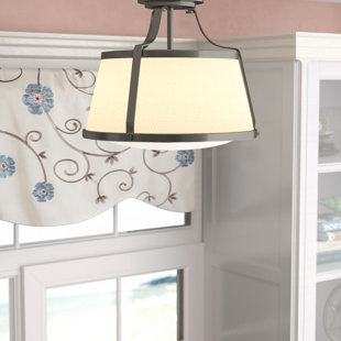 HINKLEY Charlotte 3-Light Semi-Flush Mount Ceiling Light