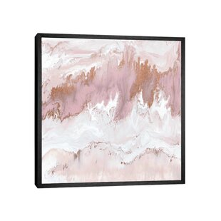 ETTA AVENUE Mineral In Pink by Blakely Bering - Print on Canvas