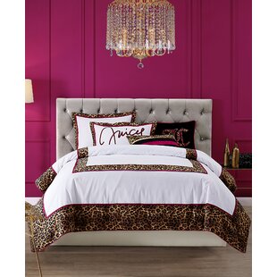 Juicy Couture Cheetah Leopard Comforter & Shams Bedding Sets