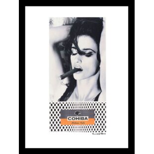 VENICE BEACH COLLECTIONS " COHIBA CIGARS, WOMAN "