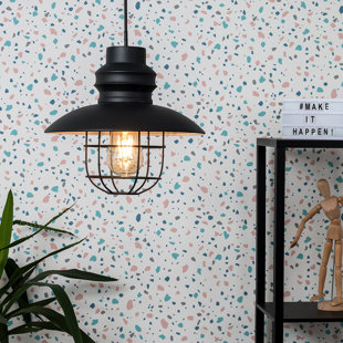 BREAKWATER BAY Penglai 26.5cm H Metal Novelty Pendant Shade ( Spider )