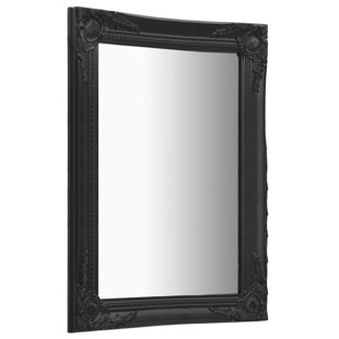 ASTORIA GRAND Ginter Wood Rectangle Wall Mirror