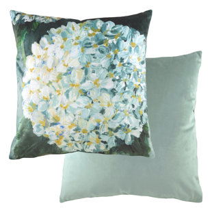 EVANS LICHFIELD Floral Square Throw Cushion With Filling