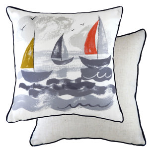 EVANS LICHFIELD Square Throw Cushion With Filling