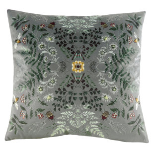 EVANS LICHFIELD Floral Square Throw Cushion Cover