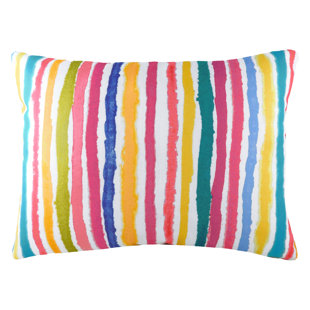 EVANS LICHFIELD Striped Rectangular Throw Cushion Cover