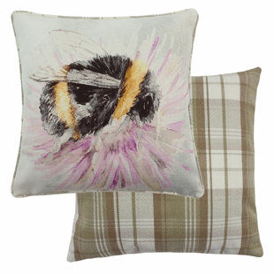 EVANS LICHFIELD Floral Square Throw Cushion Cover