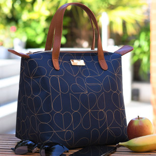 BEAU & ELLIOT Navy Picnic Tote Bag