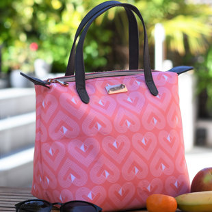 BEAU & ELLIOT Coral Vibe Luxury Lunch Bag