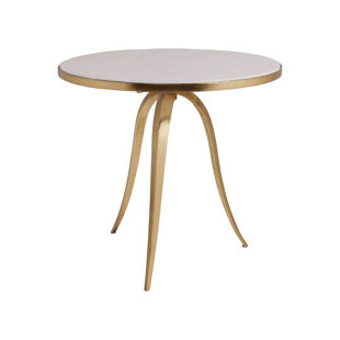 ARTISTICA HOME Signature Designs Crystal Stone Round End Table