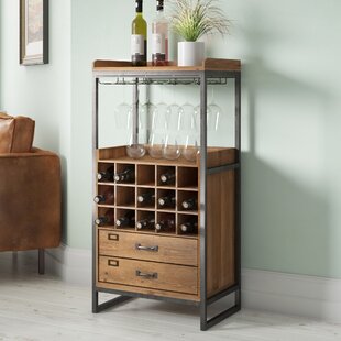 WILLISTON FORGE Finley 15 Bottle Wine Cabinet