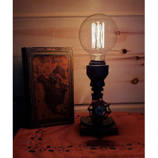 WILLISTON FORGE Skiba Wood Desk Lamp