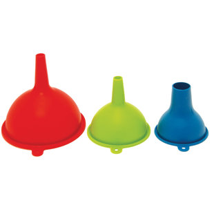 Gourmet By Starfrit 3 -Piece Silicone Funnel
