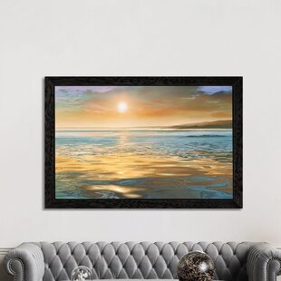 BEACHCREST HOME Evening Calm by Mike Calascibetta - Print on Canvas