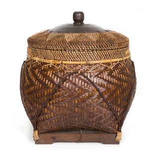 BAZAR BIZAR The Colonial Wicker Basket