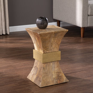 MILLWOOD PINES Solid Wood Top End Table