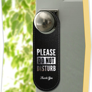 QUALITY CLEVER DND/Make Up Room Door Hanger (Set of 2)