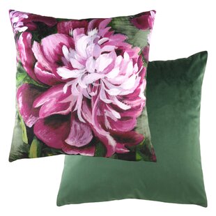 EVANS LICHFIELD Pink Square Throw Pillow Cover