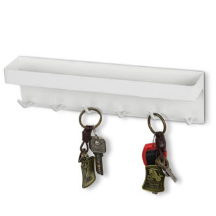 LATITUDE RUN® Carlise Wall Mail Organizer with Key Hooks