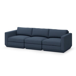 GUS* MODERN Podium Modular 3 PC Sofa