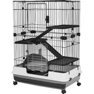 TUCKER MURPHY PET™ Chinwendu Small Animal Portable Cage with Ramp