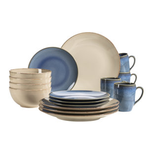 JOSEF MAESER GMBH 16 Piece Stoneware Dinnerware Set - Service for 4