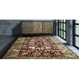 MOTI RUGS Red/Green Rug
