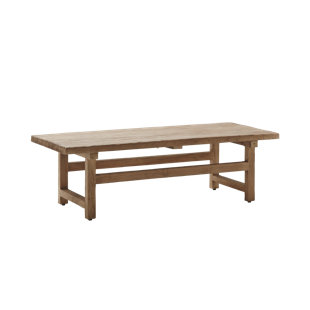 SIKA DESIGN Alfred Teak Coffee Table - 55 x 22" - Natural