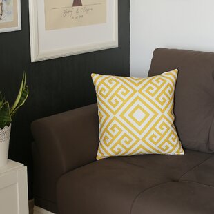 APOLENA Greek Geometric Reversible Pillow Cover