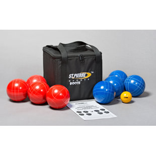 St Pierre Sports Resin Bocce with Carrying Case