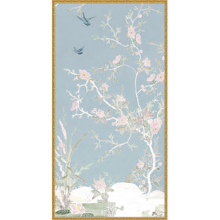 WENDOVER ART GROUP Spring Haven Chinoiserie " Spring Haven Chinoiserie 4 " by Lillian August Painting Print