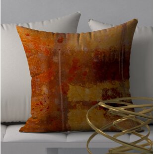 LEROI PRODUCTS Abstract Reversible Throw Pillow