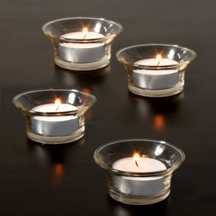 THE PARTY AISLE™ Stonebriar Citronella Scented Tealight Candle with Aluminum Holder (Set of 20)