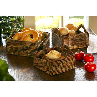 Calaisio Wood Bread Basket