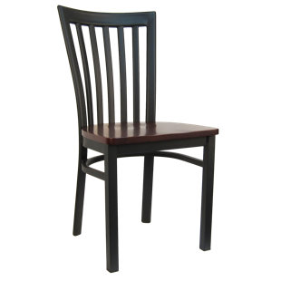H&D RESTAURANT SUPPLY, INC. Metal Side Chair (Set of 2)