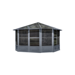GAZEBO PENGUIN Florence 12 Ft. W x 12 Ft. D Aluminum Patio Gazebo