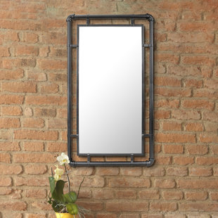 WILLISTON FORGE Culley Metal Flat Wall Mirror