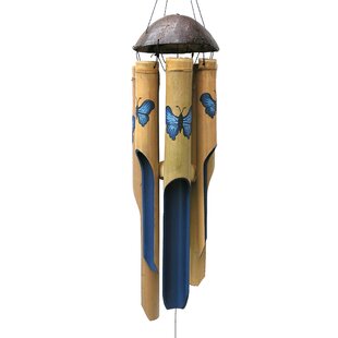 COHASSET GIFTS & GARDEN Butterfly Wind Chime