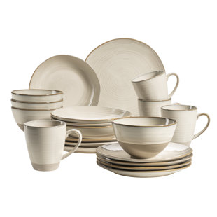 MÄSER Florent 20 Piece Stoneware Dinnerware Set - Service for 4