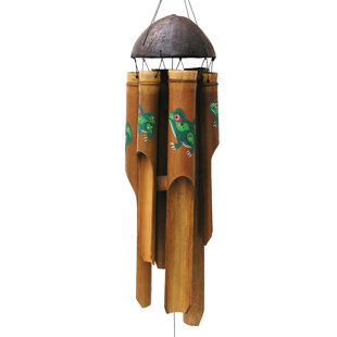 COHASSET GIFTS & GARDEN Wood Animal Wind Chime