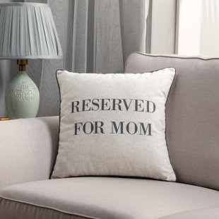 PETERBOROUGH HOME You And Me Cotton Reversible Throw Pillow