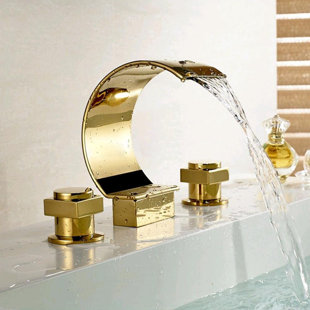 BATHSELECT Widespread 2-handle Bathroom Faucet