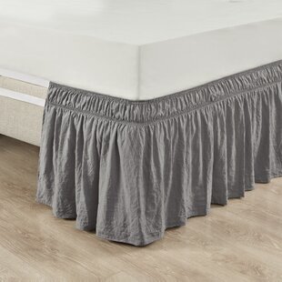 LUSH DECOR Ruffled Wrap Around Bed Skirt