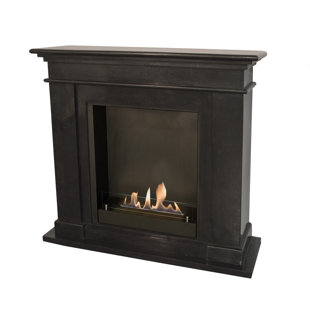 Sophie Belfry Heating 119cm W Bio-Ethanol Fireplace