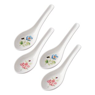 LENOX Butterfly Meadow Asian Kitchen 4 Piece Hottess Set