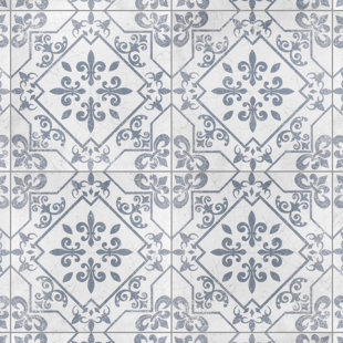 MEROLA TILE Atlantic 18" x 18" Ceramic Patterned Wall & Floor Tile