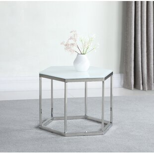 COASTER Yaslen Glass Top End Table