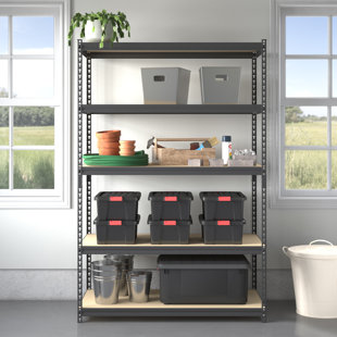 EDSAL® 48'' W Steel Height -Adjustable Shelving Unit