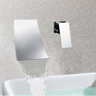 SUMERAIN INTERNATIONAL GROUP Contemporary/Modern Wall Mounted Optional Single-handle Bathroom Faucet