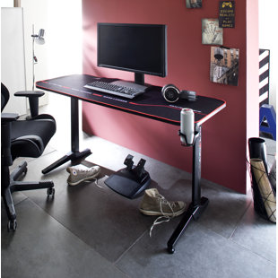 MCA FURNITURE Metal Base Computer Desk